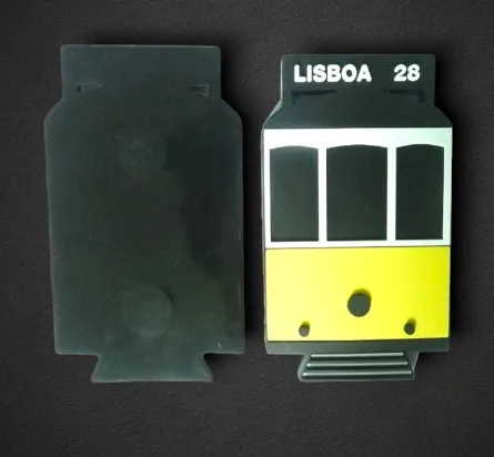 Magnético de frigorífico PVC soft elétrico Lisboa 28